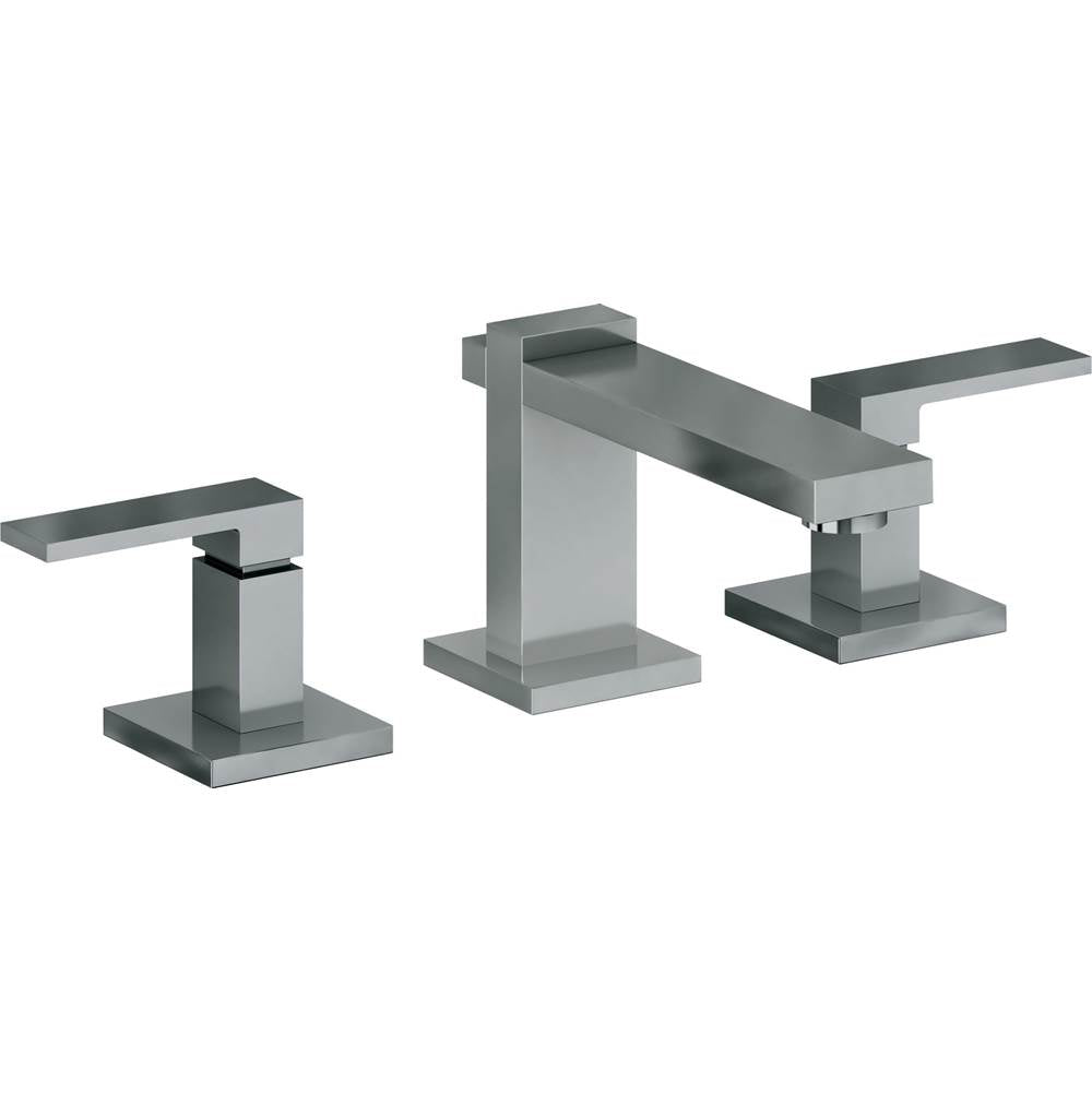 California Faucets - 8'' Widespread Lavatory Faucet with ZeroDrain - Black Nickel Pvd