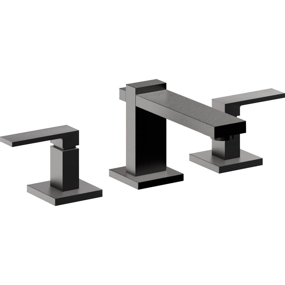 California Faucets - 8'' Widespread Lavatory Faucet - Matte Black
