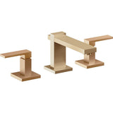 California Faucets - 8'' Widespread Lavatory Faucet with ZeroDrain - Satin Bronze Pvd