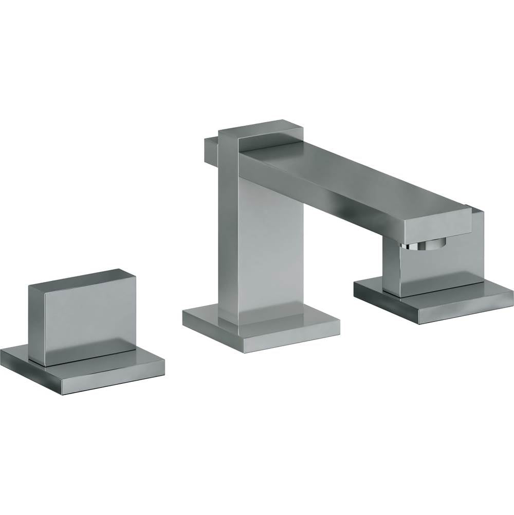 California Faucets - 8'' Widespread Lavatory Faucet with ZeroDrain - Black Nickel Pvd
