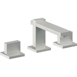 California Faucets - 8'' Widespread Lavatory Faucet with ZeroDrain - Satin Chrome Pvd