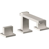 California Faucets - 8'' Widespread Lavatory Faucet - Ultra Stainless Steel Pvd
