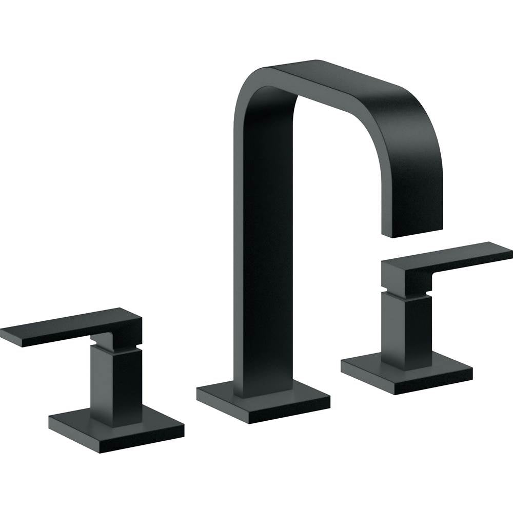 California Faucets - 8'' Widespread Lavatory Faucet - Carbon Pvd