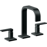 California Faucets - 8'' Widespread Lavatory Faucet - Carbon Pvd