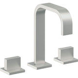 California Faucets - 8'' Widespread Lavatory Faucet with Completely Finished ZeroDrain - Satin Chrome Pvd