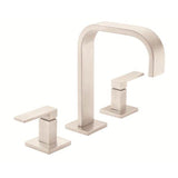 California Faucets - 8'' Widespread Lavatory Faucet with ZeroDrain - Gloss White