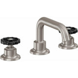 California Faucets - 8'' Widespread Lavatory Faucet with Completely Finished ZeroDrain - Gloss White