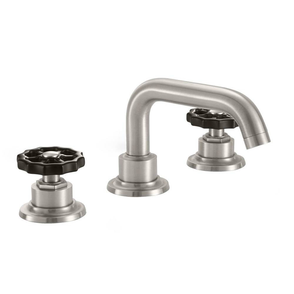 California Faucets - 8'' Widespread Lavatory Faucet with ZeroDrain - Gloss White