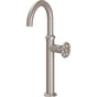 California Faucets - Single Hole Lavatory/Bar/Prep Faucet - High Spout - Gloss White