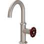 California Faucets - Single Hole Lavatory/Bar/Prep Faucet - Low Spout - Gloss White