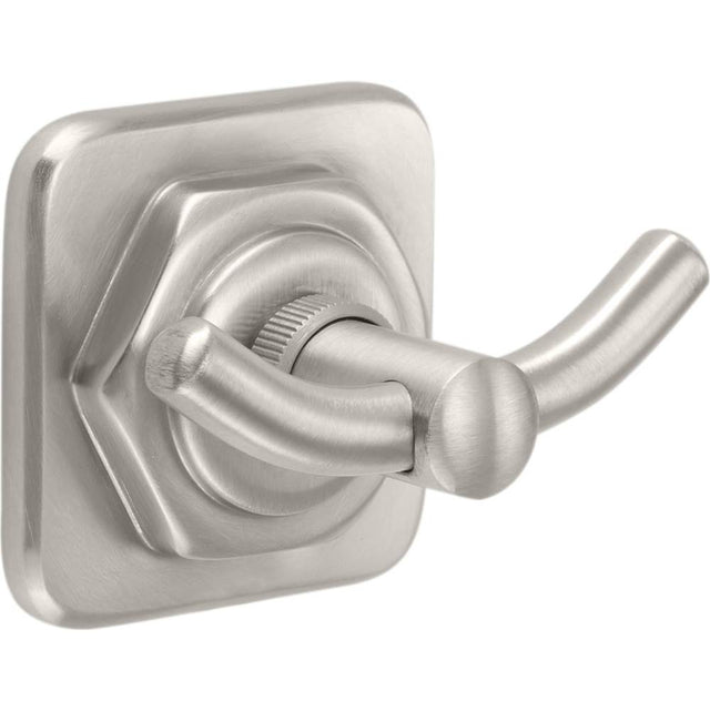California Faucets - Double Robe Hook - Gloss White