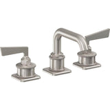 California Faucets - 8'' Widespread Lavatory Faucet - Ultra Stainless Steel Pvd