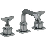California Faucets - 8'' Widespread Lavatory Faucet with ZeroDrain - Black Nickel Pvd