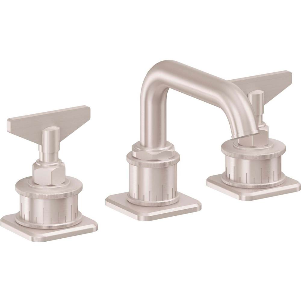 California Faucets - 8'' Widespread Lavatory Faucet - Satin Nickel