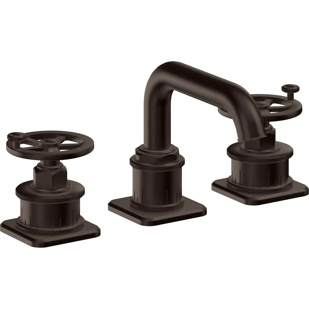 California Faucets - 8'' Widespread Lavatory Faucet with Completely Finished ZeroDrain - Bella Terra Bronze