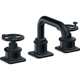 California Faucets - 8'' Widespread Lavatory Faucet - Carbon Pvd