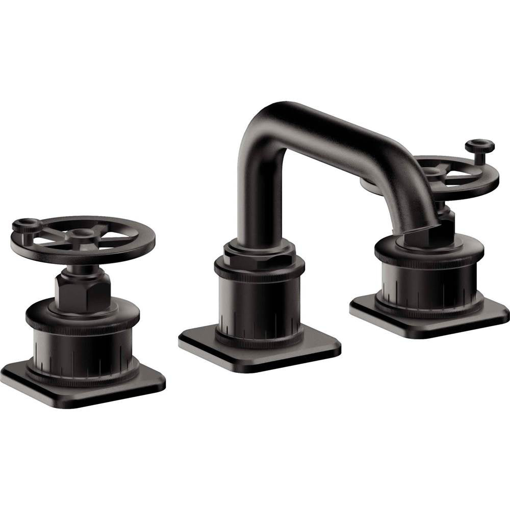 California Faucets - 8'' Widespread Lavatory Faucet - Matte Black