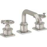 California Faucets - 8'' Widespread Lavatory Faucet - Polished Nickel Pvd