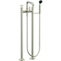 California Faucets - Floor Mount Tub Filler - Gloss White