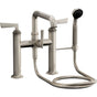 California Faucets - Deck Mount Tub Filler - Gloss White