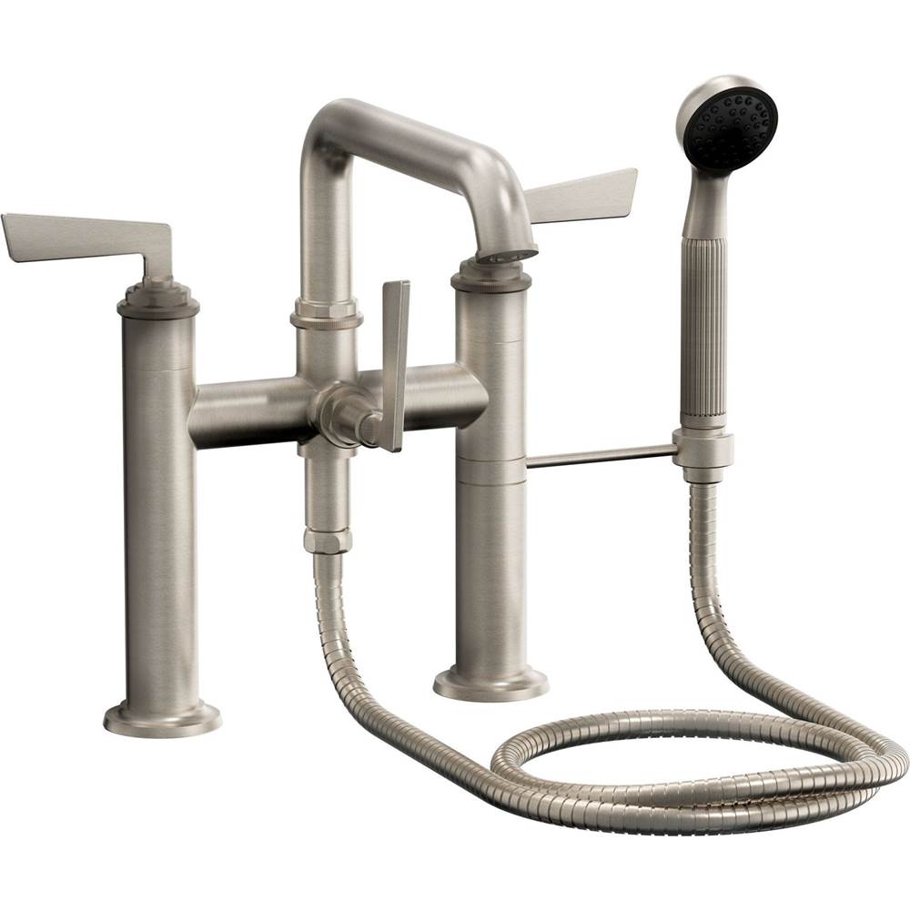 California Faucets - Deck Mount Tub Filler - Gloss White