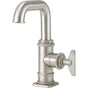 California Faucets - Single Hole Lavatory/Bar/Prep Faucet - Low Spout - Gloss White