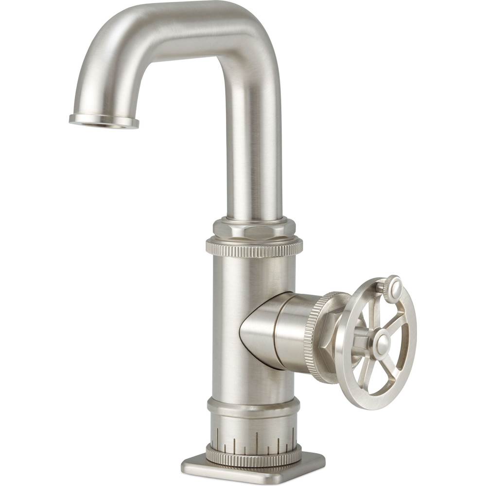 California Faucets - Single Hole Lavatory/Bar/Prep Faucet - Low Spout - Gloss White