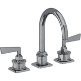 California Faucets - 8'' Widespread Lavatory Faucet with ZeroDrain - Black Nickel Pvd