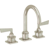 California Faucets - 8'' Widespread Lavatory Faucet - Burnished Nickel Uncoated