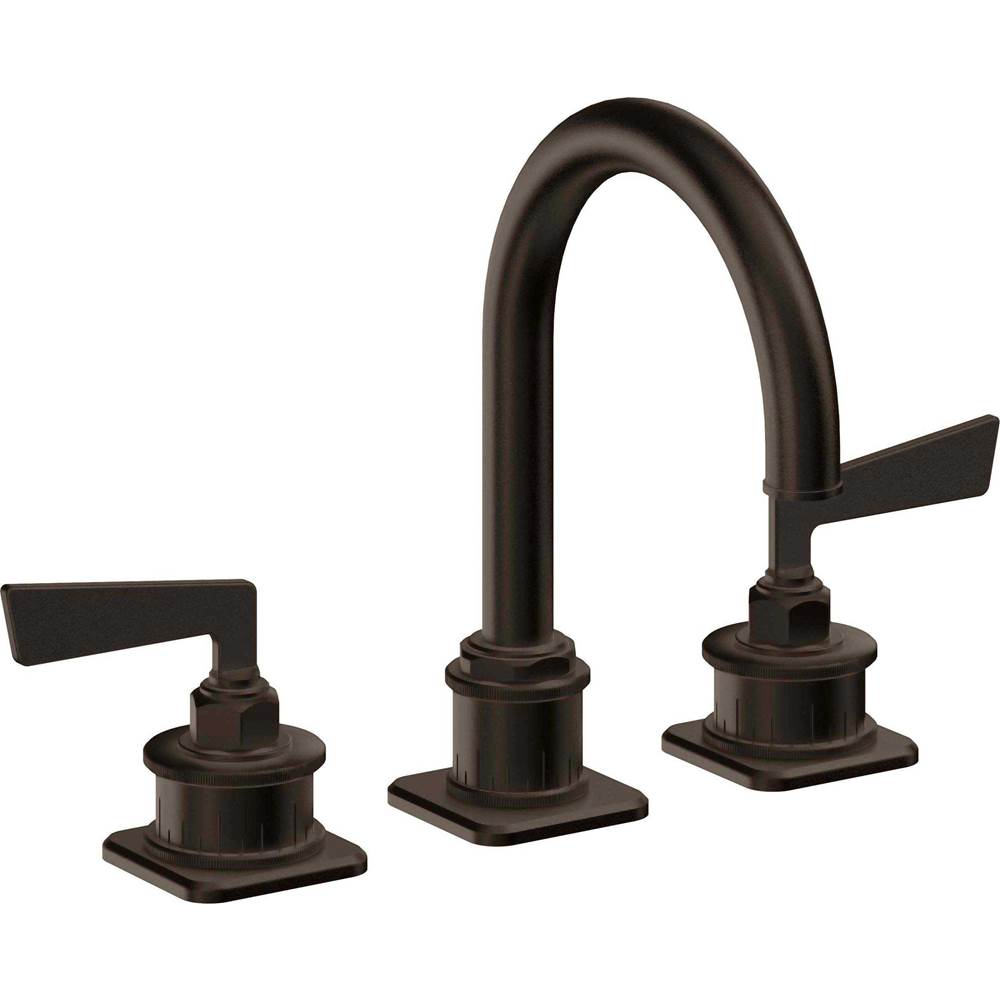 California Faucets - 8'' Widespread Lavatory Faucet with ZeroDrain - Bella Terra Bronze