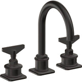 California Faucets - 8'' Widespread Lavatory Faucet with ZeroDrain - Oil Rubbed Bronze