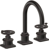 California Faucets - 8'' Widespread Lavatory Faucet with Completely Finished ZeroDrain - Oil Rubbed Bronze