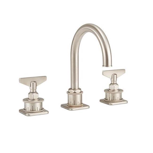 California Faucets - 8'' Widespread Lavatory Faucet - Gloss White
