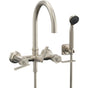 California Faucets - Wall Mount Tub Filler - Gloss White