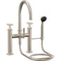 California Faucets - Deck Mount Tub Filler - Gloss White