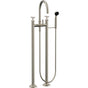 California Faucets - Floor Mount Tub Filler - Gloss White