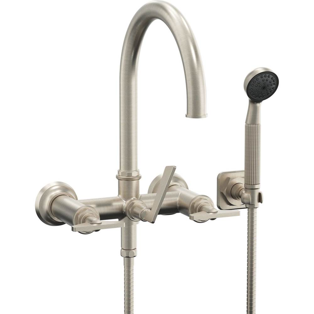 California Faucets - Wall Mount Tub Filler - Gloss White