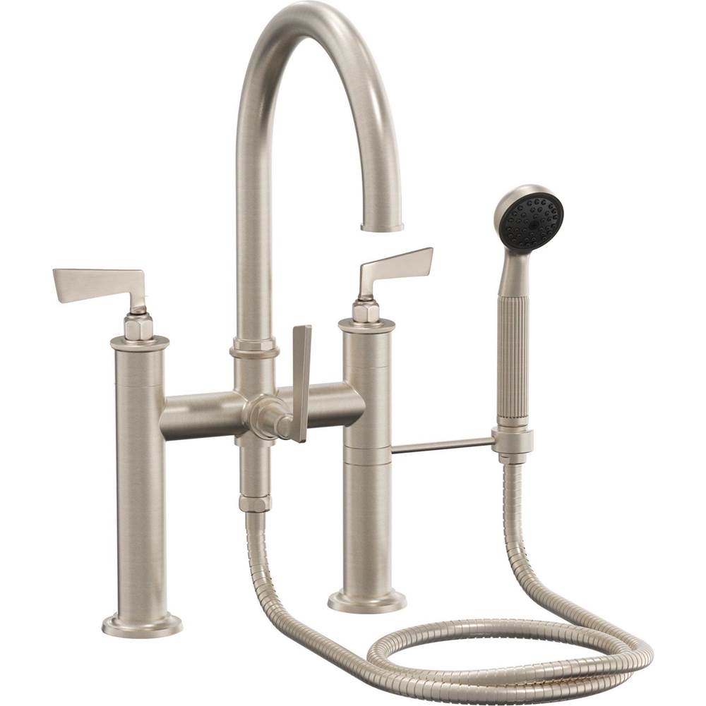 California Faucets - Deck Mount Tub Filler - Gloss White