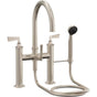California Faucets - Deck Mount Tub Filler - Gloss White