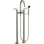California Faucets - Floor Mount Tub Filler - Gloss White