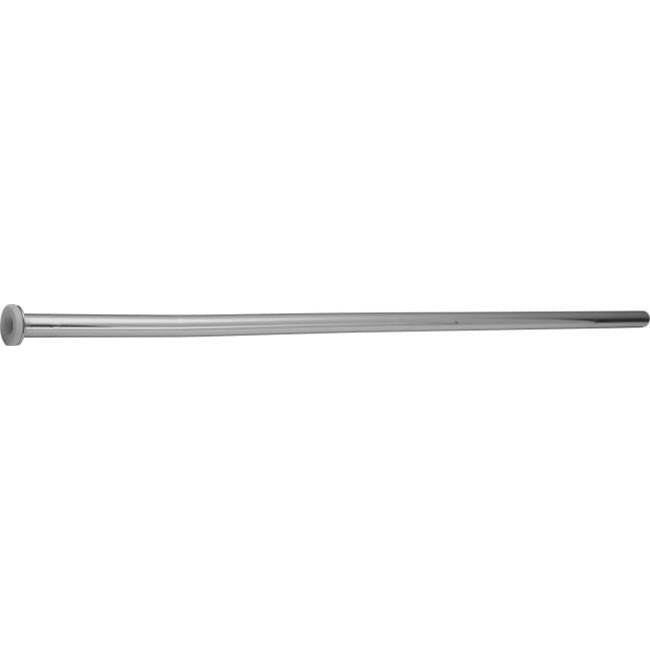 California Faucets - 3/8'' OD X 20'' Flathead Closet Riser - Gloss White