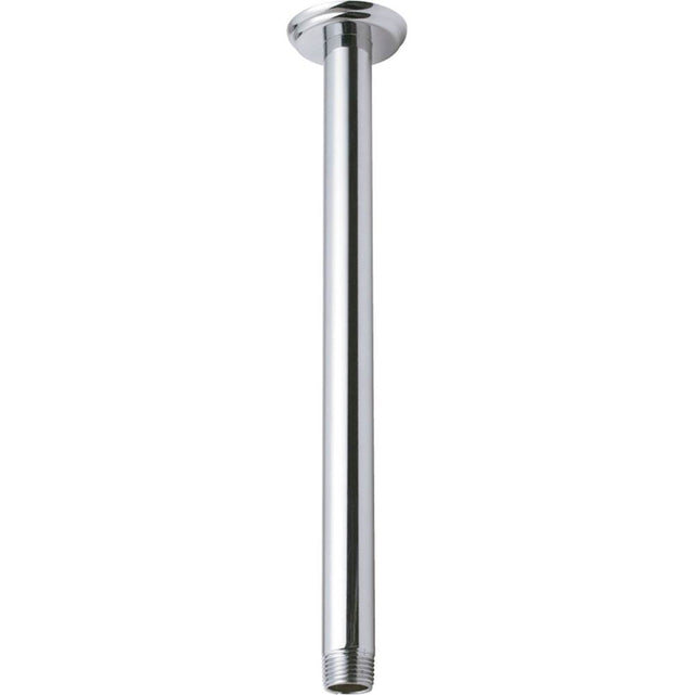 California Faucets - 6'' Ceiling Shower Arm - Line Base - Gloss White