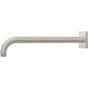 California Faucets - 20'' Wall Shower Arm - Quad Base - Gloss White