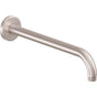 California Faucets - 12'' Wall Shower Arm- Round Base - Gloss White