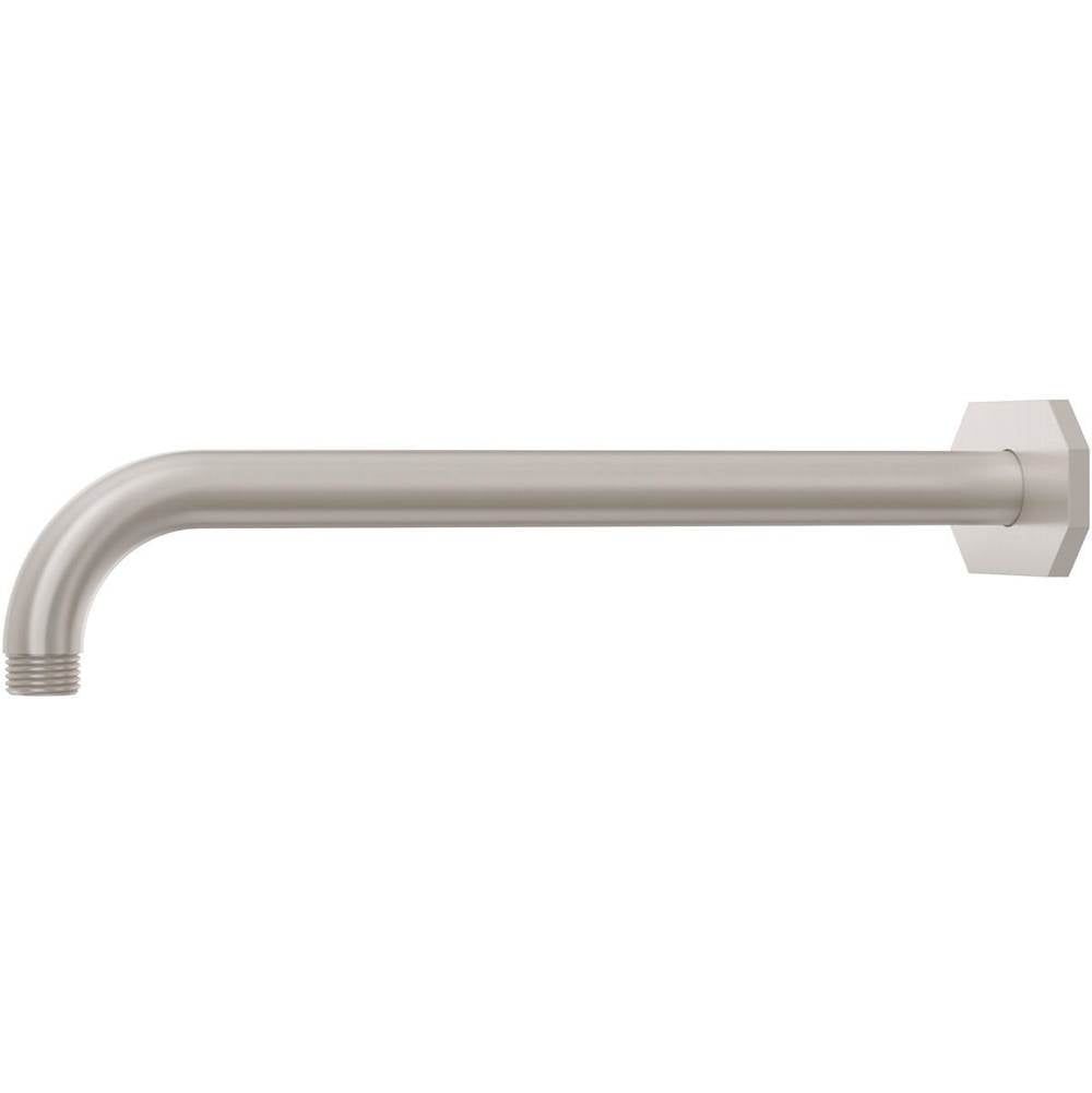 California Faucets - 20'' Wall Shower Arm - Octagon Base - Gloss White