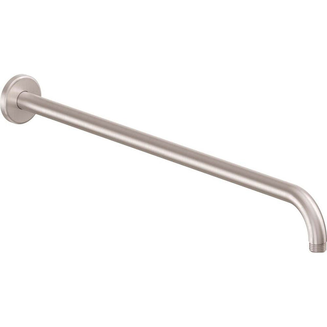 California Faucets - 20'' Wall Shower Arm- Round Base - Gloss White