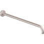 California Faucets - 20'' Wall Shower Arm- Round Base - Gloss White
