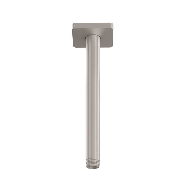 California Faucets - 18'' Ceiling Shower Arm - Quad Base - Gloss White