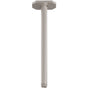 California Faucets - Custom Length Ceiling Shower Arm - Round Base - Gloss White