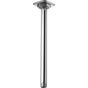 California Faucets - 4'' Ceiling Shower Arm - Quad Base - Gloss White